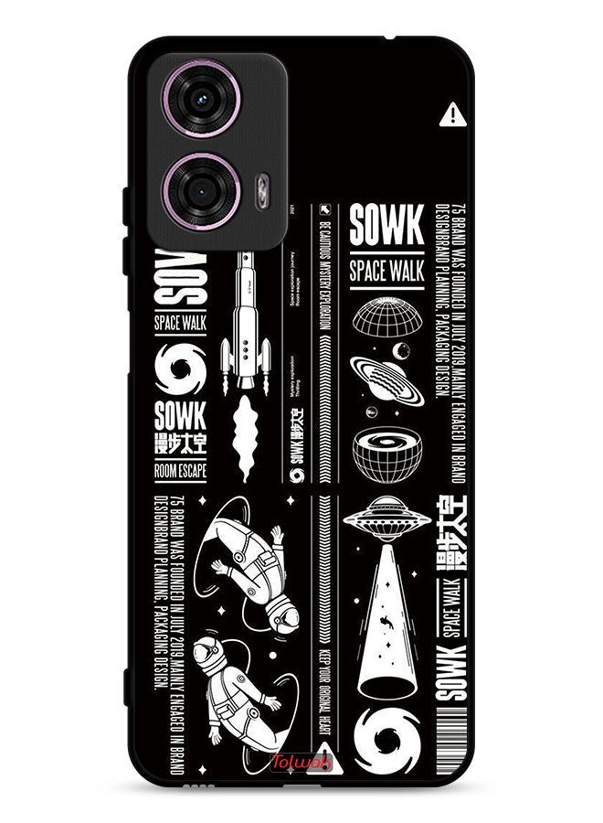 Tolwak Motorola Moto G24 4G Protective Case Cover Sowk Space Walk Sticker - Image 1