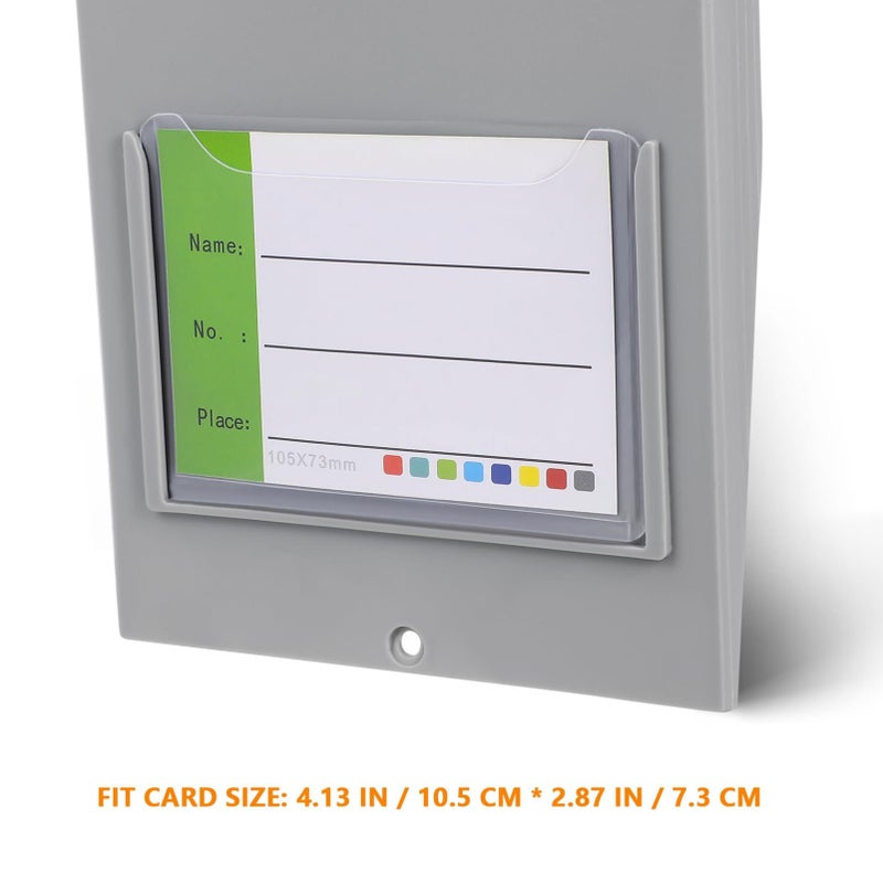 Multi Pocket Cards Rack Organizer Lightweight Space Saving Design For Office Employee Use - Image 4