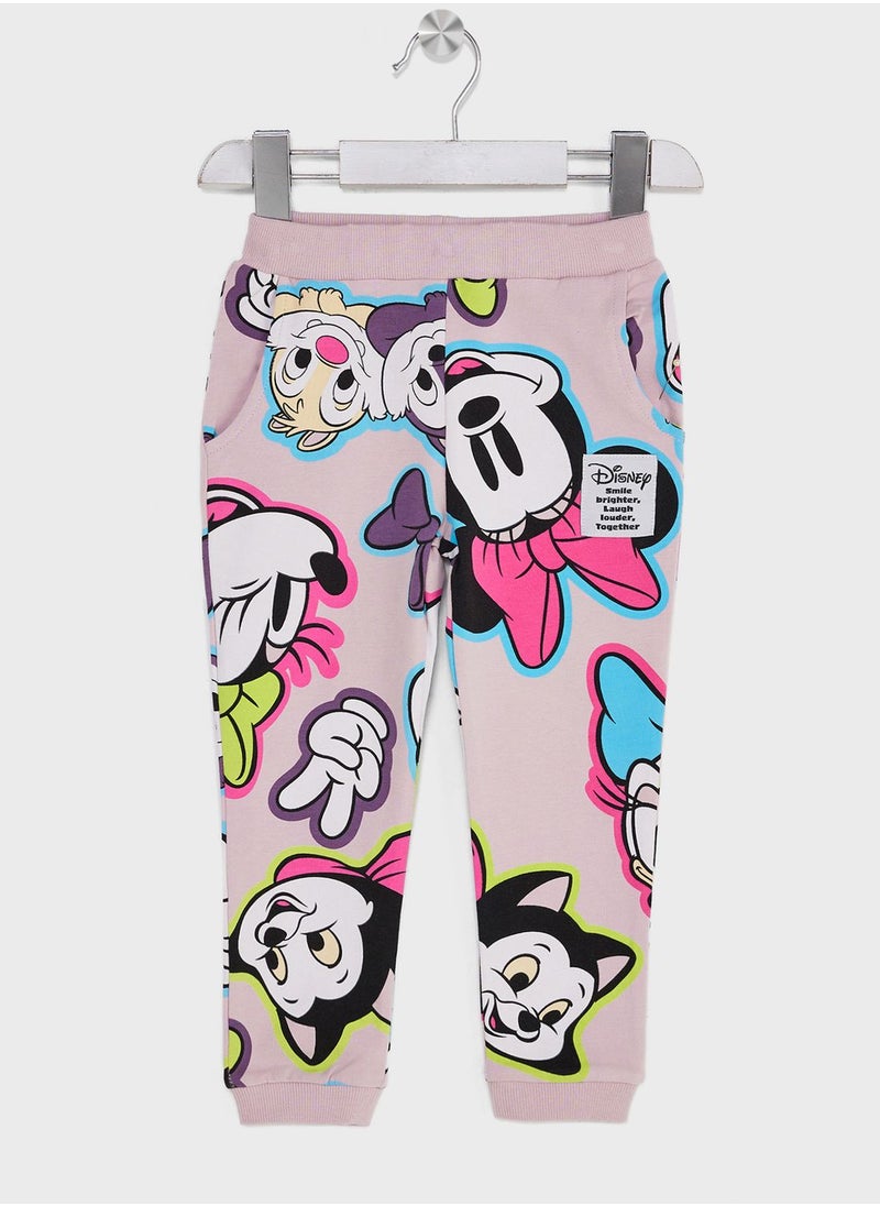 NAME IT - Kids Minnie Sweatpants - Image 1