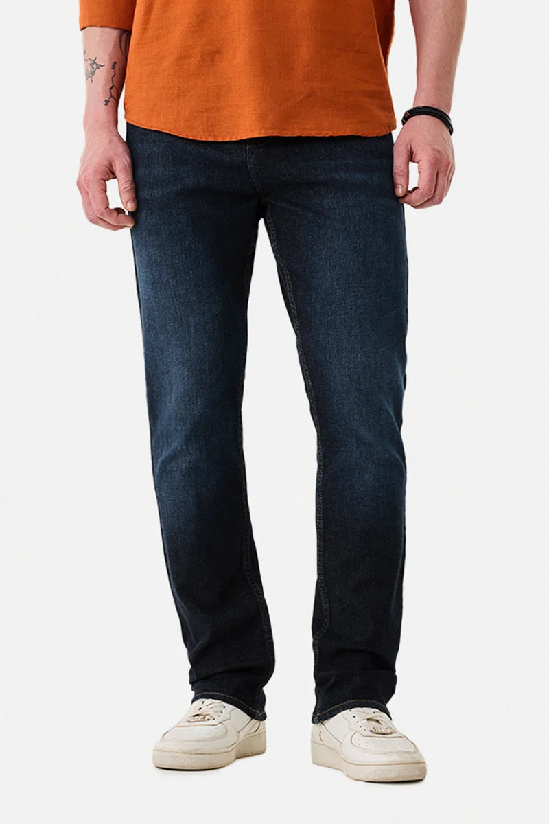 SNITCH Slim Fit Washed Jeans
