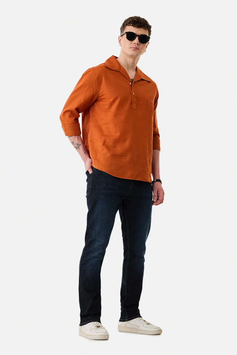SNITCH Navy Slim Fit Washed Jeans for Men | Best Price UAE