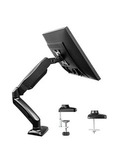 erorex Single Monitor Stand Articulating Gas Spring Monitor Arm Adjustable VESA Mount Desk Stand with Clamp and Grommet Base - Fits 13 to 27 Inch LCD Computer Monitors up to14.3lbs VESA 75x75 100x100  - Image 4