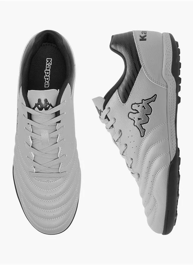 كابا Men's Logo Print Lace-Up Football Shoes