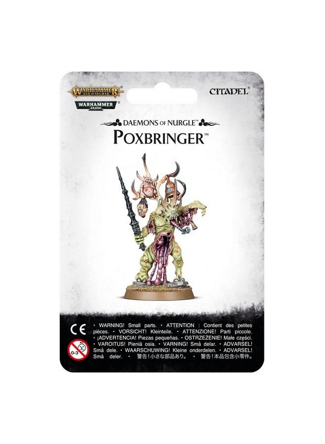 Games Workshop Warhammer 40K: Chaos Daemons Nurgle Poxbringer