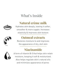 Softsens Naturally Soft Skin Body Lotion With Hydrating Milk Creme & Oats Extract ; 48H Moisturization ; Parabens Sulfates Sls Sles Free 200Ml  - Image 4