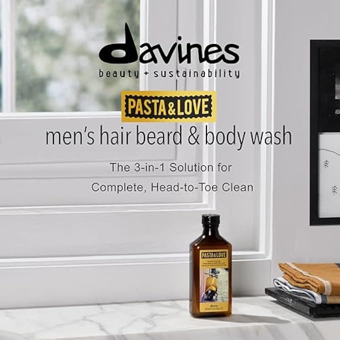 Davines PASTA & LOVE HAIR BEARD & BODY WASH, 10.14 FL OZ - Image 3