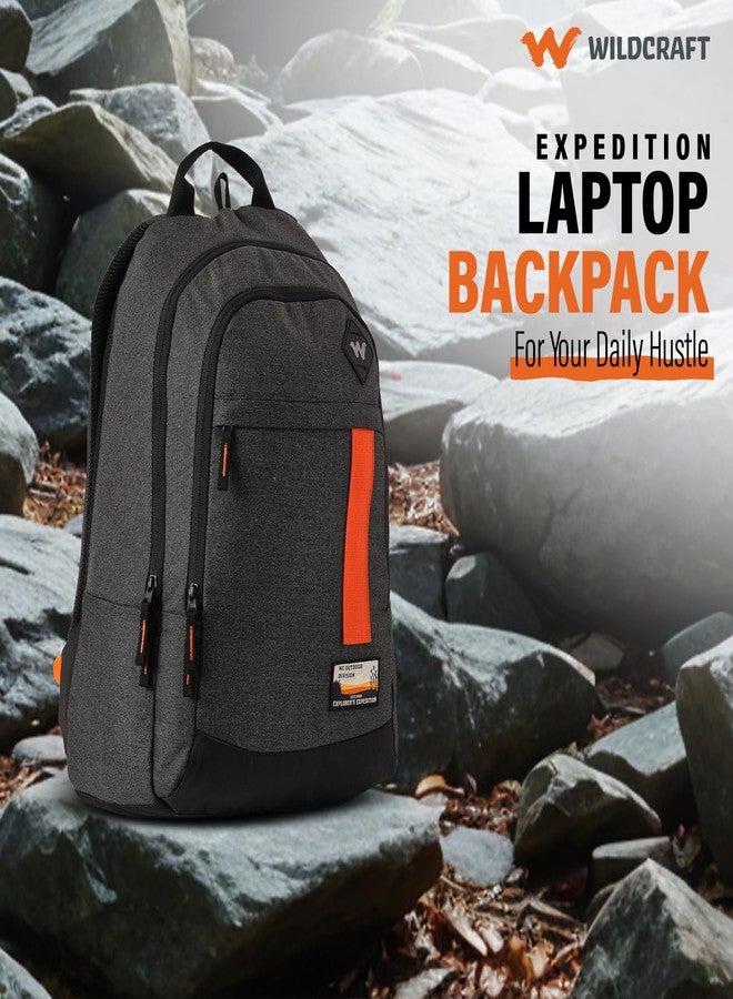Wildcraft Polyester Backpack for Unisex Expedition LPBP 32 4 Compartment Laptop Backpack | Unisex Durable Lightweight & Stylish Ideal for Travel School Work & Daily Use (Oliv_Twill),Green - Image 2