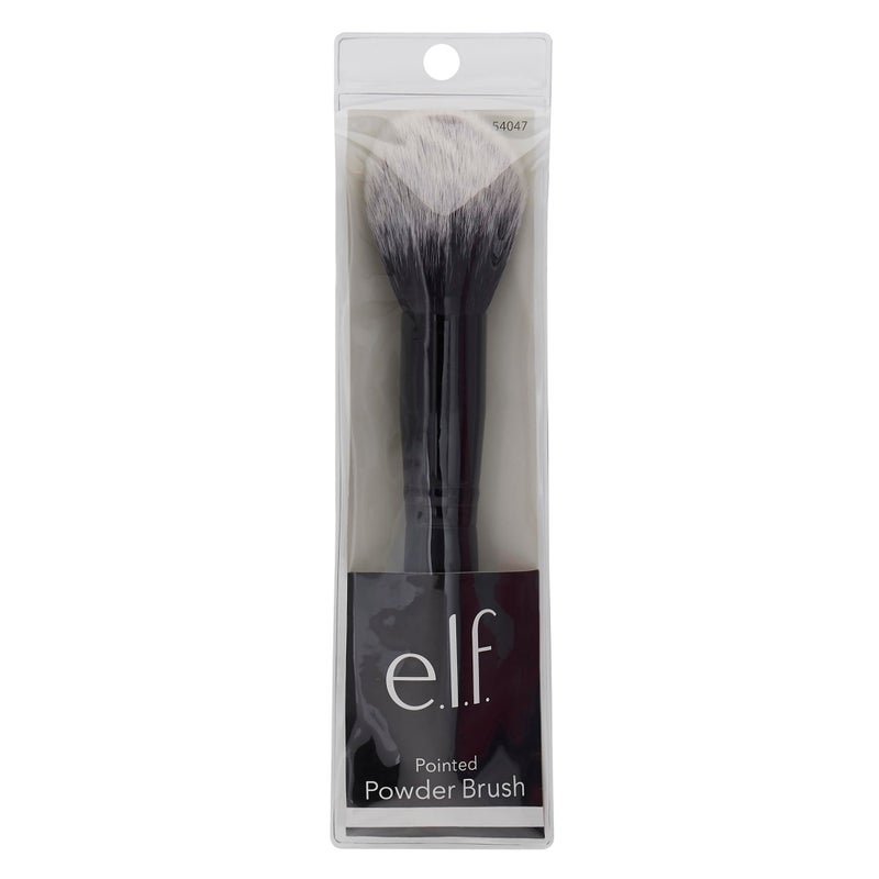 elf e.l.f. Pointed Powder Brush, Makeup Tool With Tapered End For Flawless Contouring & Highlighting, Vegan & Cruelty-Free - Image 4