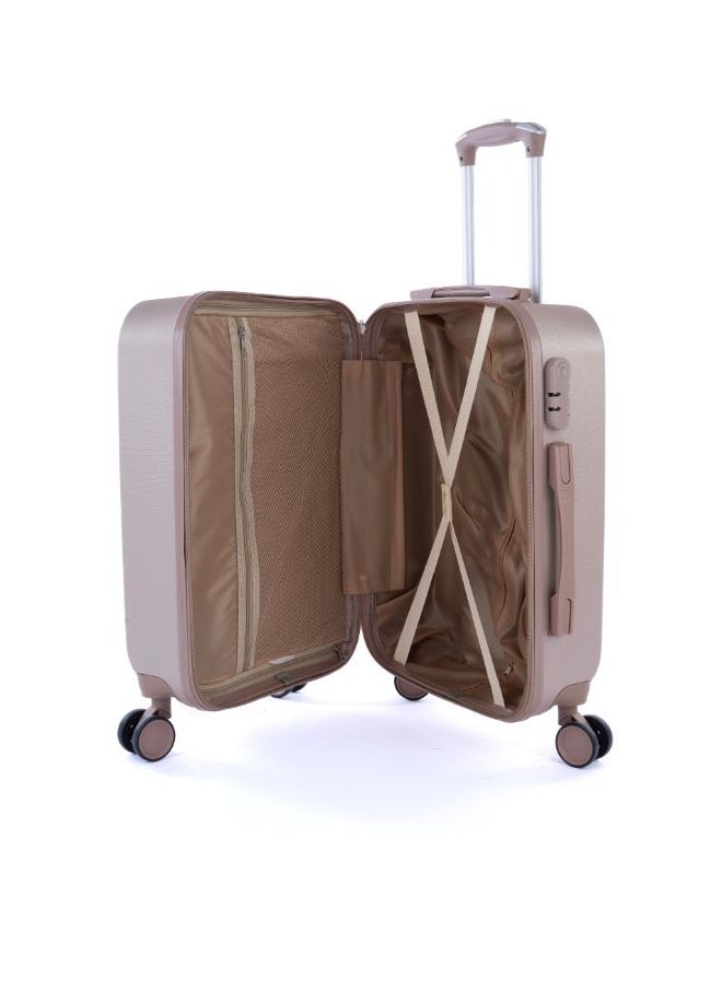 LIMRA - Luggage set 5 pieces travel Bags with a distinctive design from limra gold - Image 1