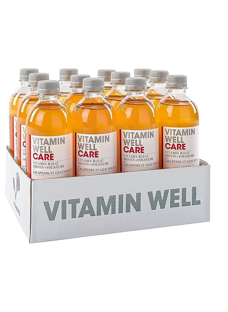 فيتامين ويل كير الجريب فروت الأحمر 500 مل، عبوة من 12 قطعة - Image 1