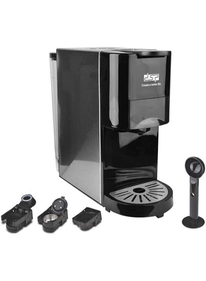 DSP Multi Capsule Coffee Machine 3 * 1,powder,dolce gusto Capsule KA3046 1450w 800ml - Image 1