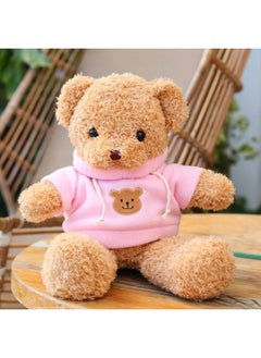 Claw Machine Dolls Toy/plushie For Kids Adults - Fun Arcade Game Play - Soft Stuffed Animal Toy Various Colors Available-Specifications:Pink Sweatshirt Bear-Color:30cm