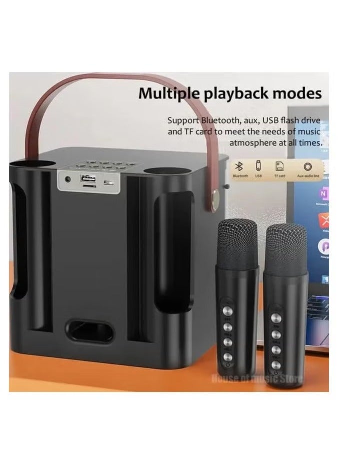 Smartberry M23 PLUS RGB Karaoke Bluetooth Speaker | Wireless Speaker with LED Light Effects | Perfect for Karaoke, Parties, Home Entertainment, and Outdoor Events - Image 3