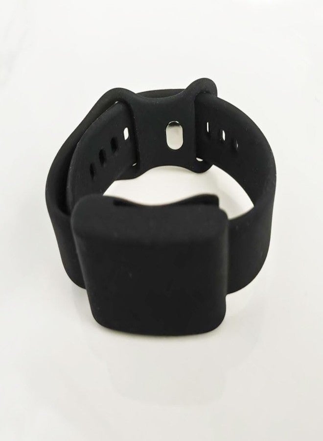 Sankel Silicone Band Compatible for WHOOP 5.0/4.0 - Ultra Soft Replacement Whoop 4.0/5.0 Life MG/Peak/One Wristband, Sweatproof Fitness Strap, Comfort, Easy to Use and Adjustable (Black) - Image 5