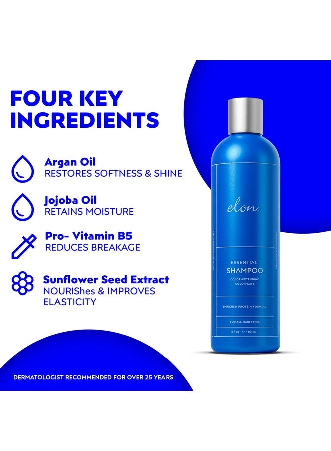 Elon Complete Hair Care Kit For Thinning Hair Moisture Therapy Shampoo & Conditioner Set + R3 Extra Strength Hair Growth Supplement Suitable For All Hair Types No Sulfates Parabens Or Phthalates - Image 5