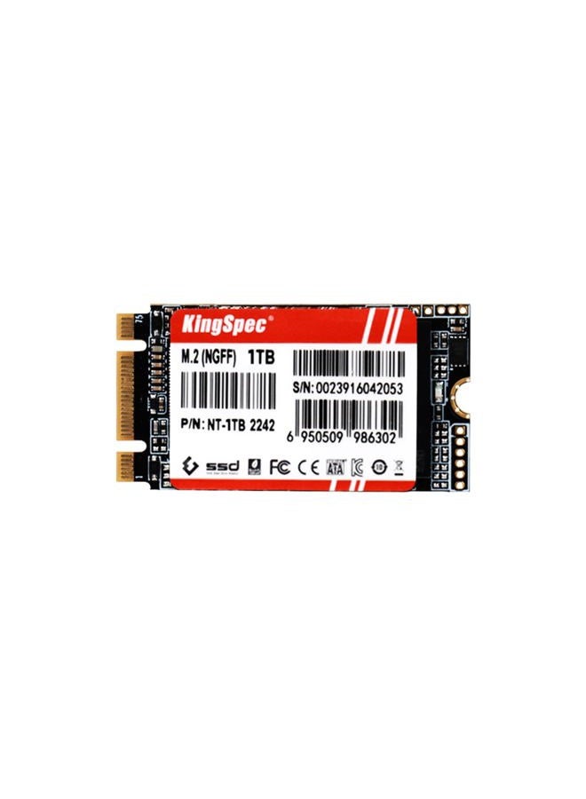 KingSpec 1TB 2242 SSD NGFF M.2 SATA III Up to 550MB/s, Internal Solid State Drive 6Gb/s for PC, Laptop - Image 1