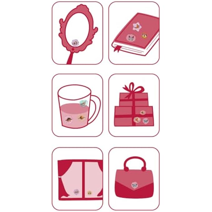 - SEALING WAX STICKERS 10 PACK - DINOSAUR MULTICOLOUR | FABULOUS SEALING WAX STICKERS SHOWCASING A COLLECTION OF SPACE OBJECTS | AGES3+ - Image 2