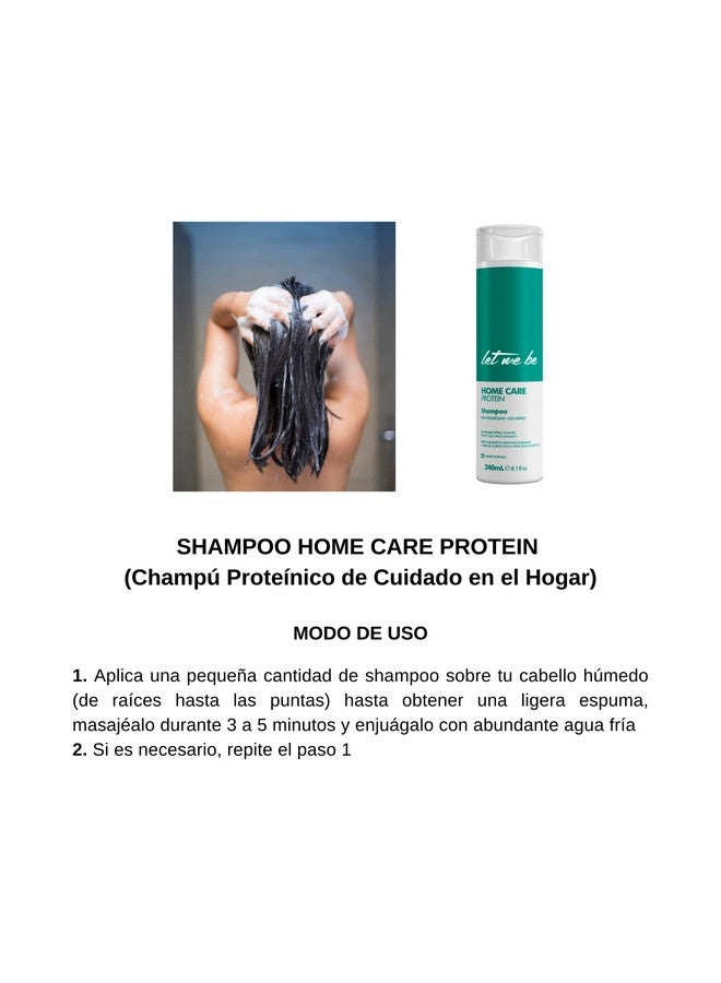 ليت مي بي قناع الترطيب + مجموعة شامبو البروتين للعناية المنزلية - Image 3