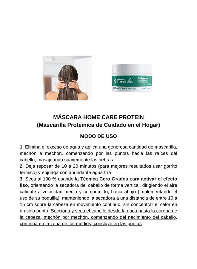 ليت مي بي قناع الترطيب + مجموعة شامبو البروتين للعناية المنزلية - Image 4