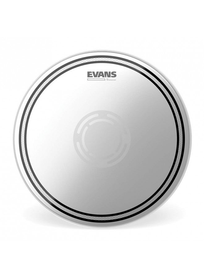 Evans EC Reverse Dot Snare Drum Head - 14 Snare Drum Head - Featuring Reverse Dot for Durability, Focus, Attack - Coated with 2 Plies - 14 Inch - Image 1