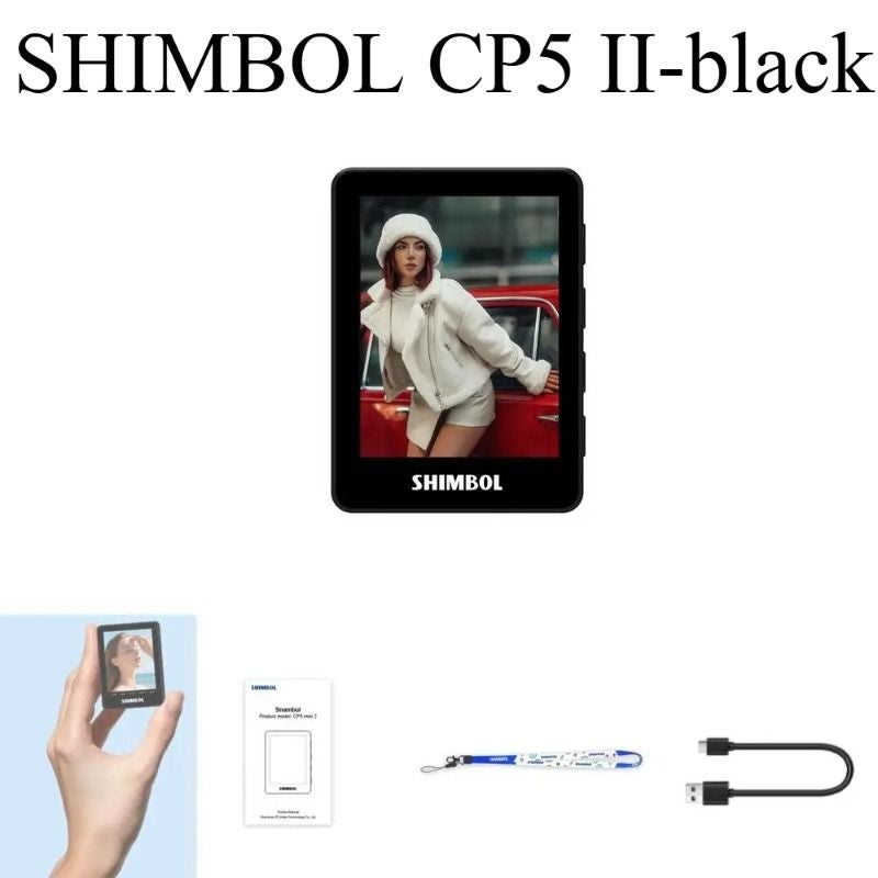Shimbol CP5 II Mini 2.4 inch 1080p Full HD Phone Selfie Monitor for iPhone Android Black - Image 1