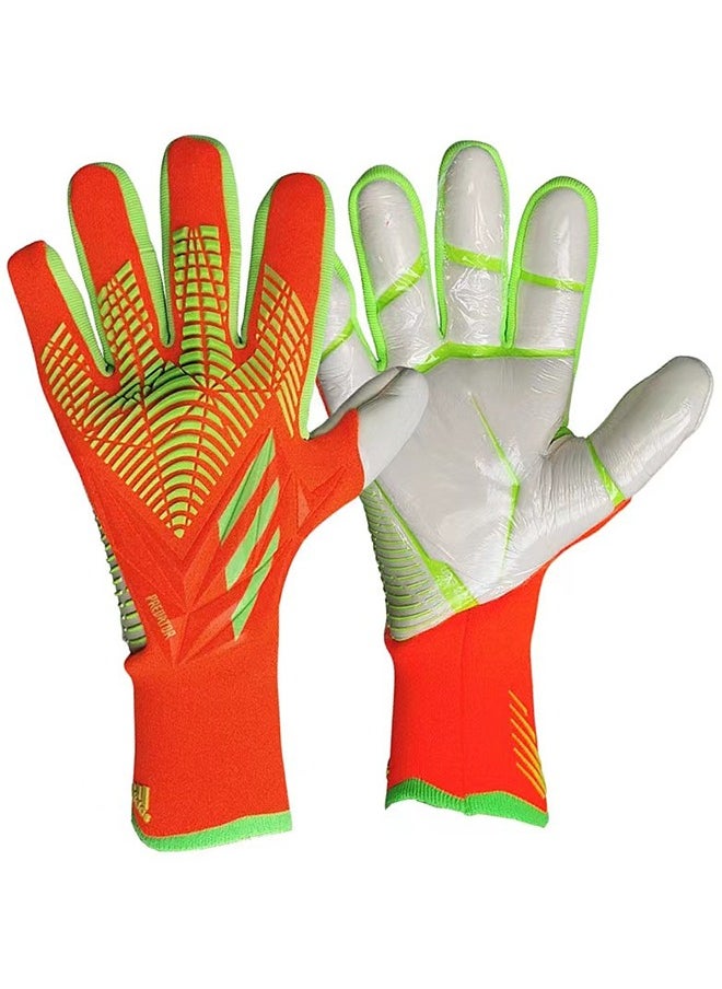 Taiahiro Football Gloves Non-slip Breathable Professional Soccer Goalkeeper Gloves With Latex Fingerguard  - Image 1