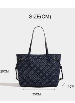 BLLE ROWN Large Capacity Casual Versatile Tote Bag Women's Commuter Bags One Shoulder Handbag for Daily Use,Shopping,Commuter,Work,Office  - Image 5