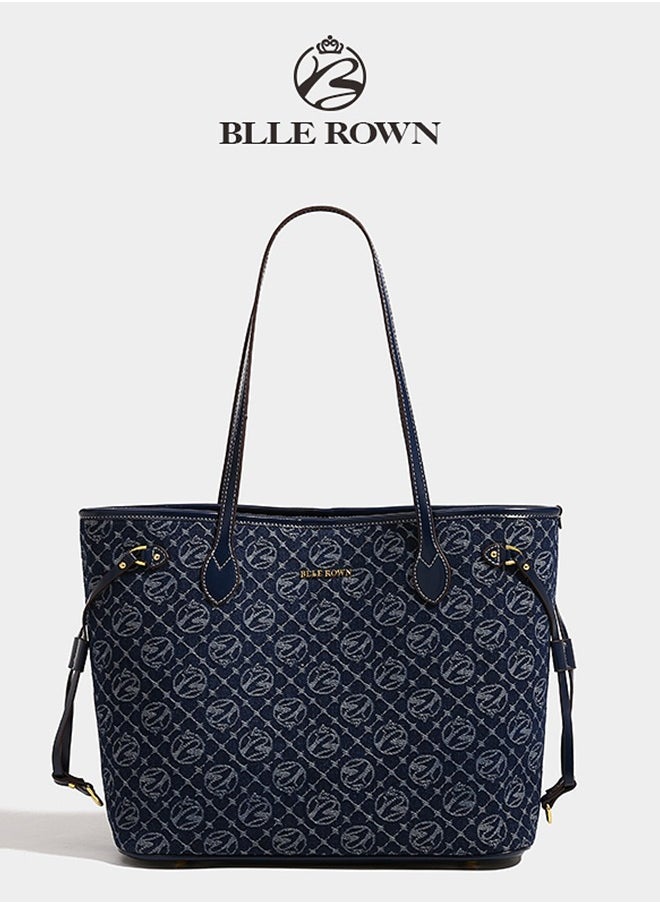 BLLE ROWN Large Capacity Casual Versatile Tote Bag Women's Commuter Bags One Shoulder Handbag for Daily Use,Shopping,Commuter,Work,Office  - Image 1