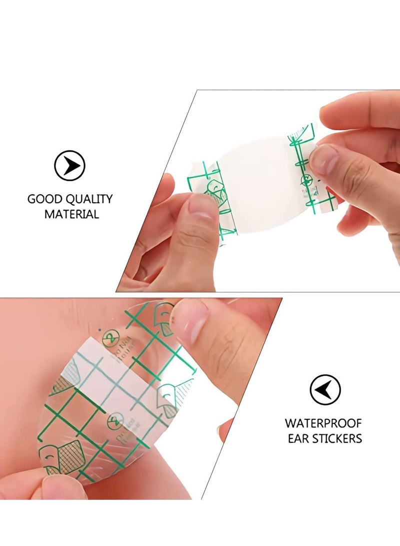 SYOSI Invisible Heel Protectors Shoe Sticker 100Pcs Anti-wear Foot Care Protection Pad Ultra-Thin Transparent Self-Adhesive Heel Protect Sticker Protect Skin from Rubbing Heel Anti Slips Blister - Image 2