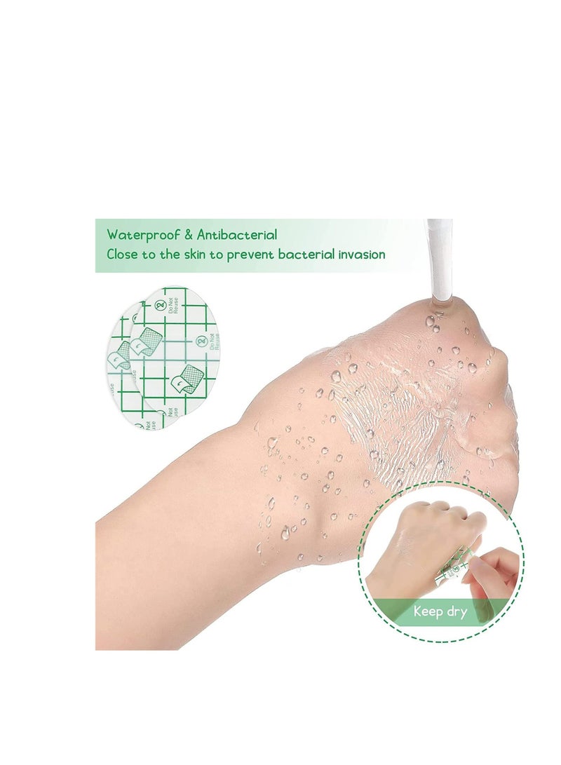 SYOSI Invisible Heel Protectors Shoe Sticker 100Pcs Anti-wear Foot Care Protection Pad Ultra-Thin Transparent Self-Adhesive Heel Protect Sticker Protect Skin from Rubbing Heel Anti Slips Blister - Image 4