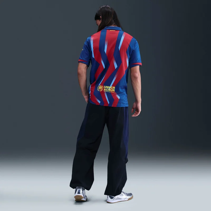 Nike Blue Men's FC Barcelona 25/26 Fourth Replica Football Jersey for Men | Best Price UAE