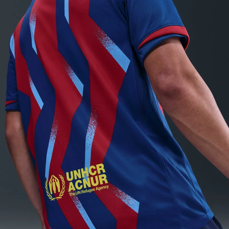 Nike Blue Men's FC Barcelona 25/26 Fourth Replica Football Jersey for Men | Best Price UAE