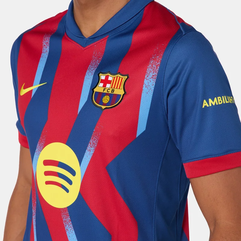 Nike Blue Men's FC Barcelona 25/26 Fourth Replica Football Jersey for Men | Best Price UAE