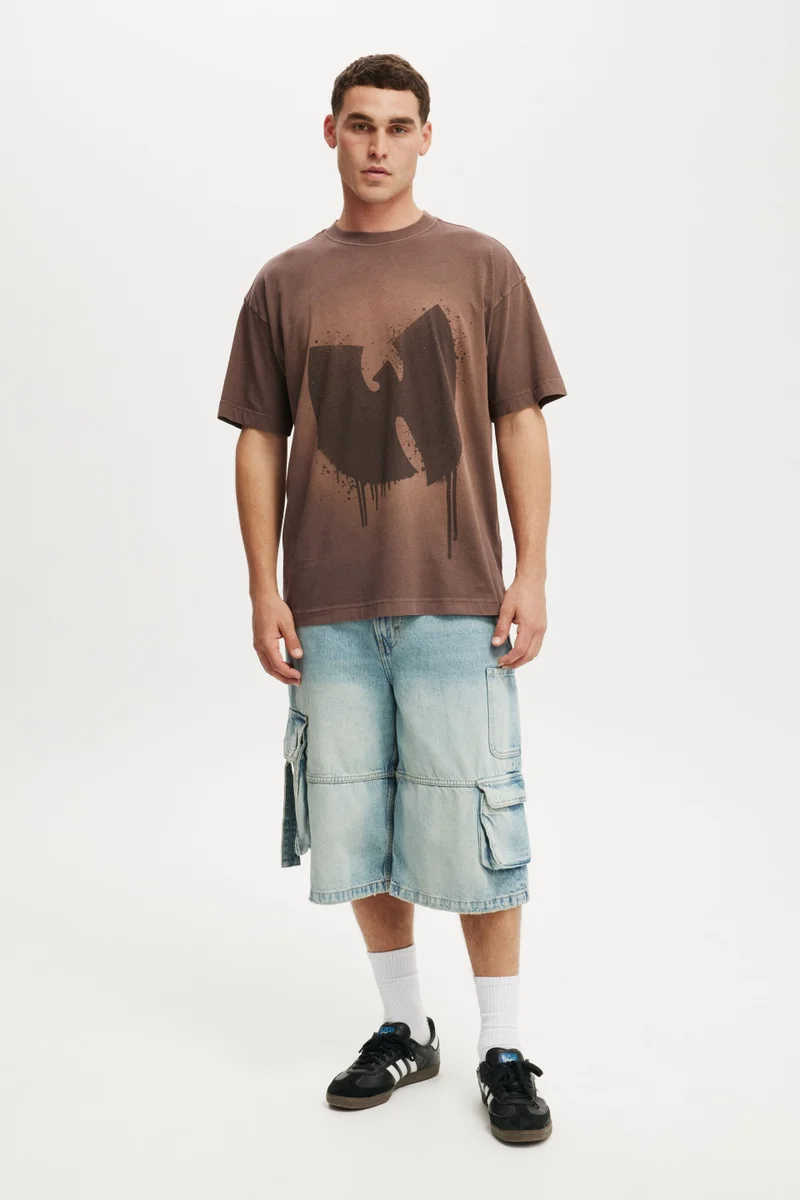 Cotton On Box Fit Premium Music T-Shirt