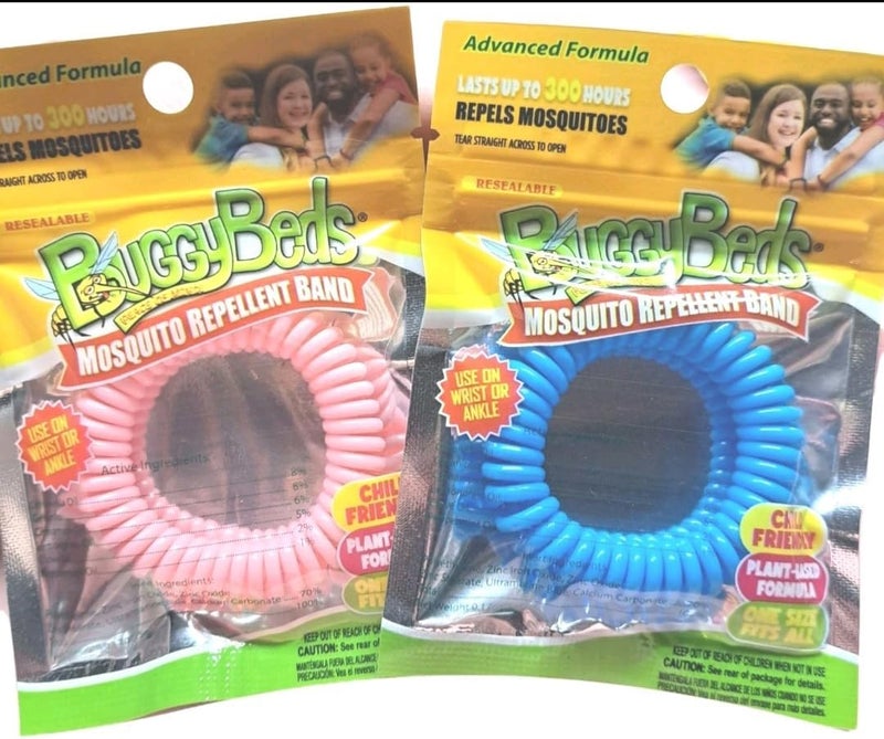 Mosquito Repellent Band! Advanced Formula Child Friendly/DEET Free FOURMULA/ONE Size FITS All. (1, Pink)
