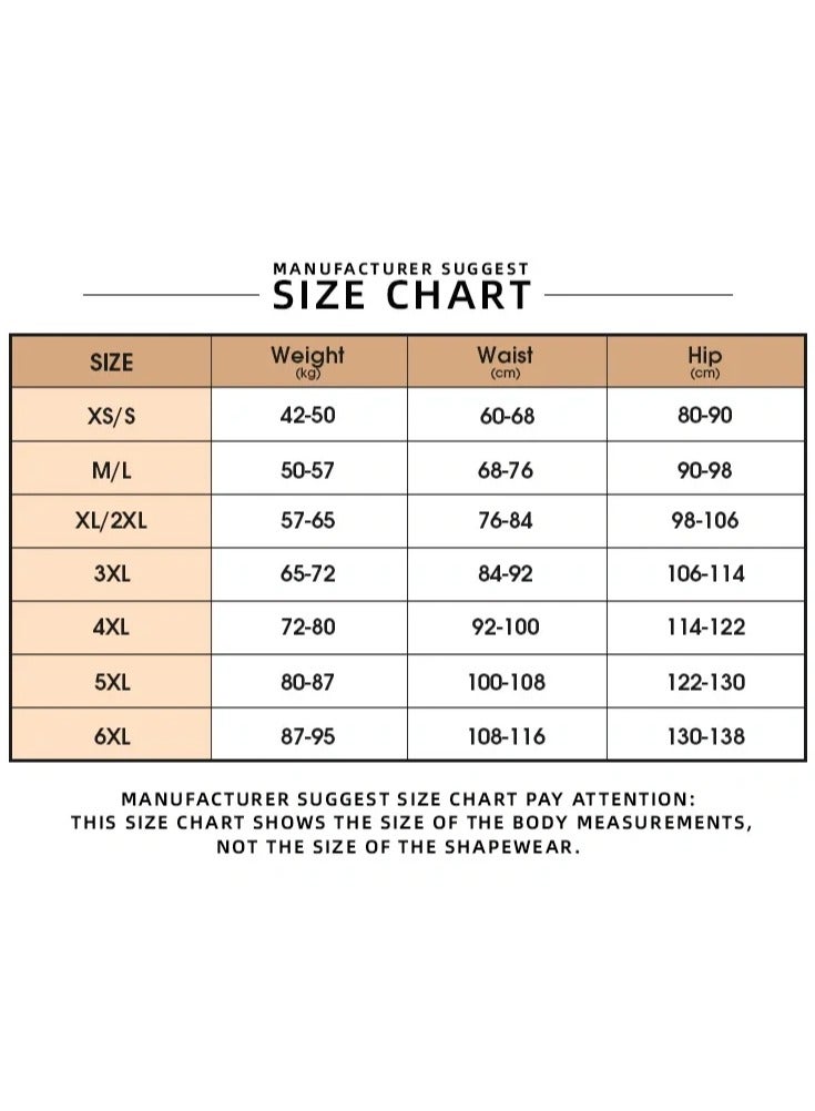Women High Waist Seamless Slimmer Body Shaper Pants Tummy control Hip Lifter Women Shapewear Beige - Image 4