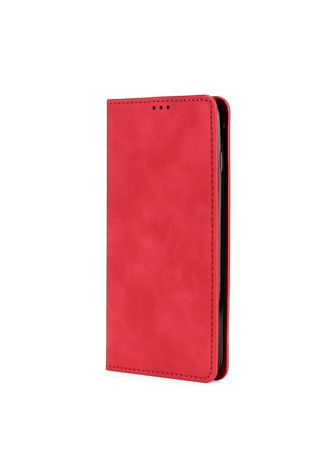 S-TOP Case For Nokia C100 Skin Feel Magnetic Horizontal Flip Leather Phone Case - Image 2