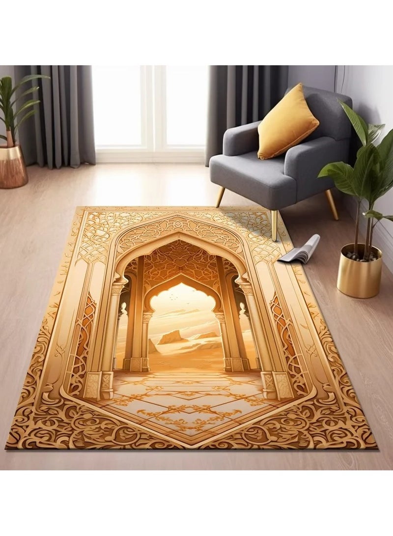 KUYING New Crystal Velvet Living Room Worship Blanket 