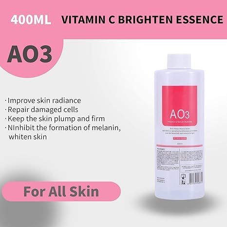 AXTENO Axteno AS1 SA2 AO3 Aqua Peeling Solution Salon Professional Dermabrasion Facial Special Solutions Skin Care Aqua Peeling Serum For Hydra Facial Dermabrasion Machine 400ml Set of 3 Bottles - Image 3