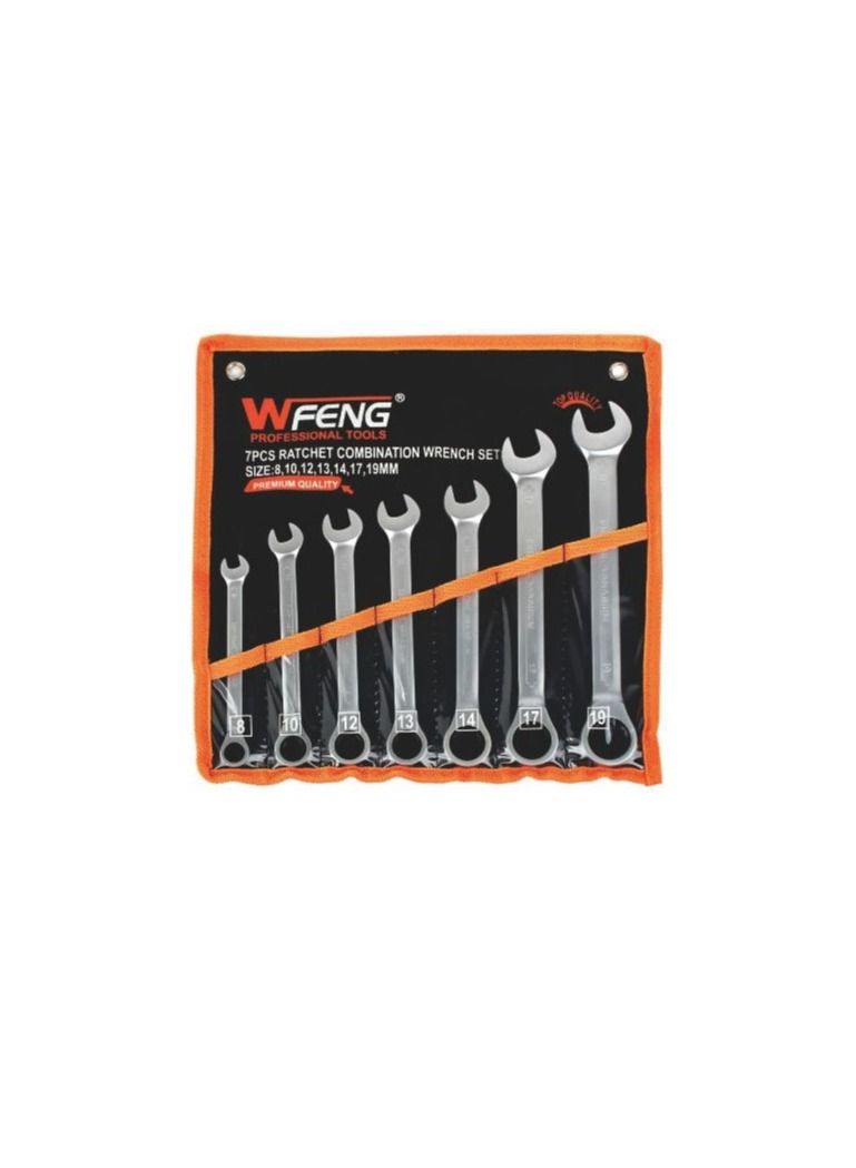 Ratchet Combination Wrench set 8 pcs of 8:22mm WFENG