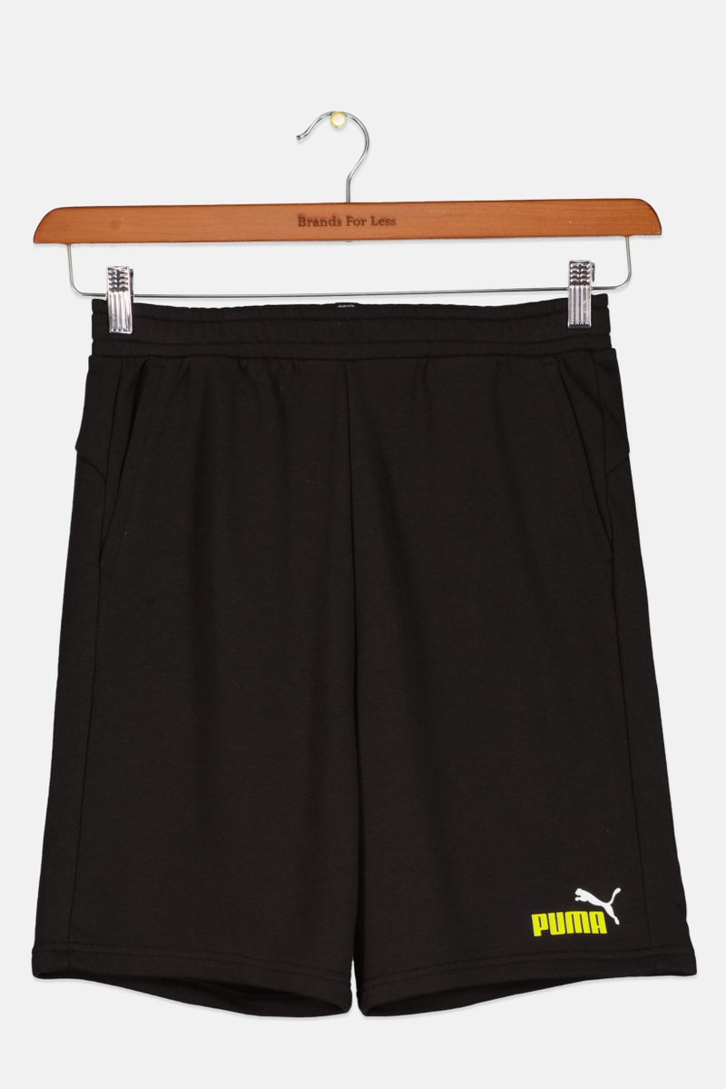 PUMA Kids Boy Sportswear Fit Training Shorts, Black  - Image 1