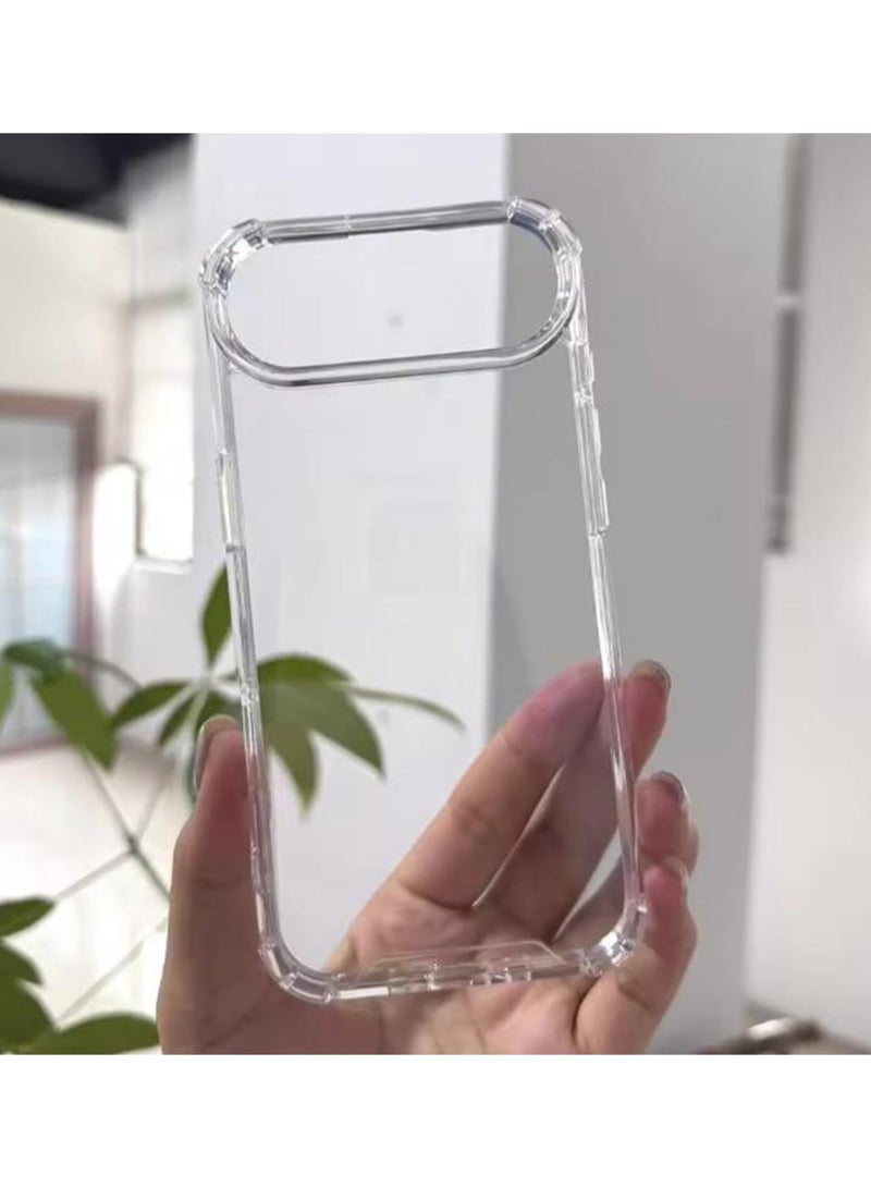 iPhone 17 Air Case – Crystal Clear Shockproof Transparent TPU Cover, Slim Protective Bumper Case - Image 1