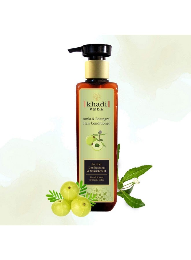 khadi veda Amla Bhringraj Shampoo & Conditioner Combo - 200 Ml. - Image 3