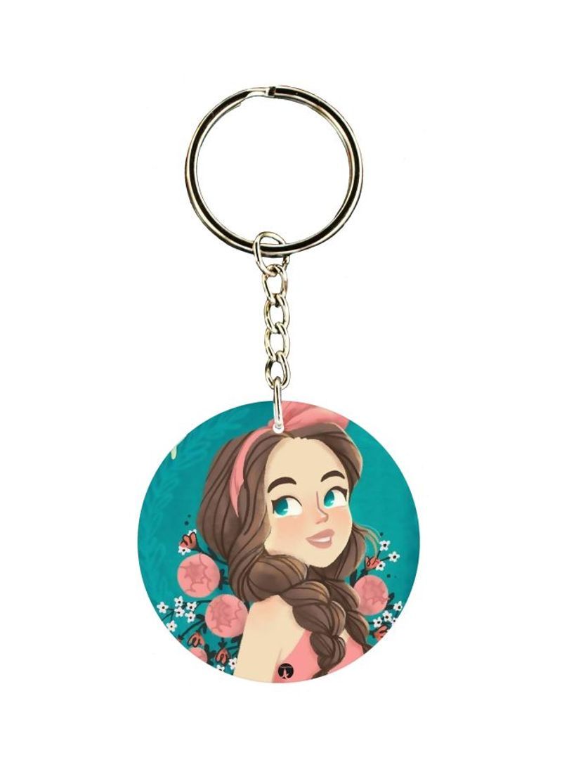 RKN Double Side Printed Keychain