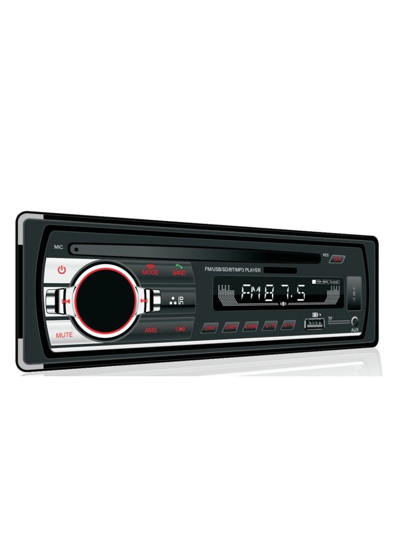 Single Din Car Audio System with APP Control MP3 Player for Car Stereo Radio Support Bluetooth Handsfree/USB/FM/TF/AUX/Fast Charging(Not with RDS)