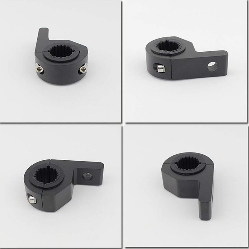 STDYSUN Motorcycle Bull Bar Mounting Bracket 2PCS Horizontal Light Mount Clamp Kit for 0.75" /0.87"/1.1"/1.25" Tubes fit for LED Driving Lights, Spotlights Fits Truck, ATV, & Motorcycle Crash Bars - Image 4