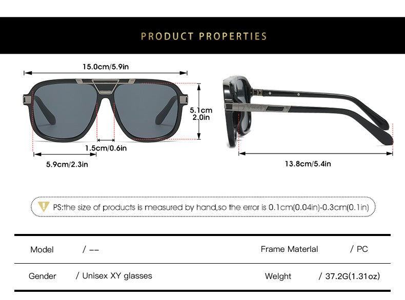 Sunglasses UV Protection Fashion 6215 - Image 5