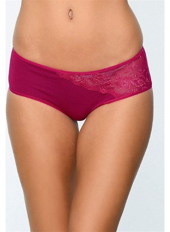 Magic Form 467 Cotton Lace Normal Panties - Cherry  - Image 1
