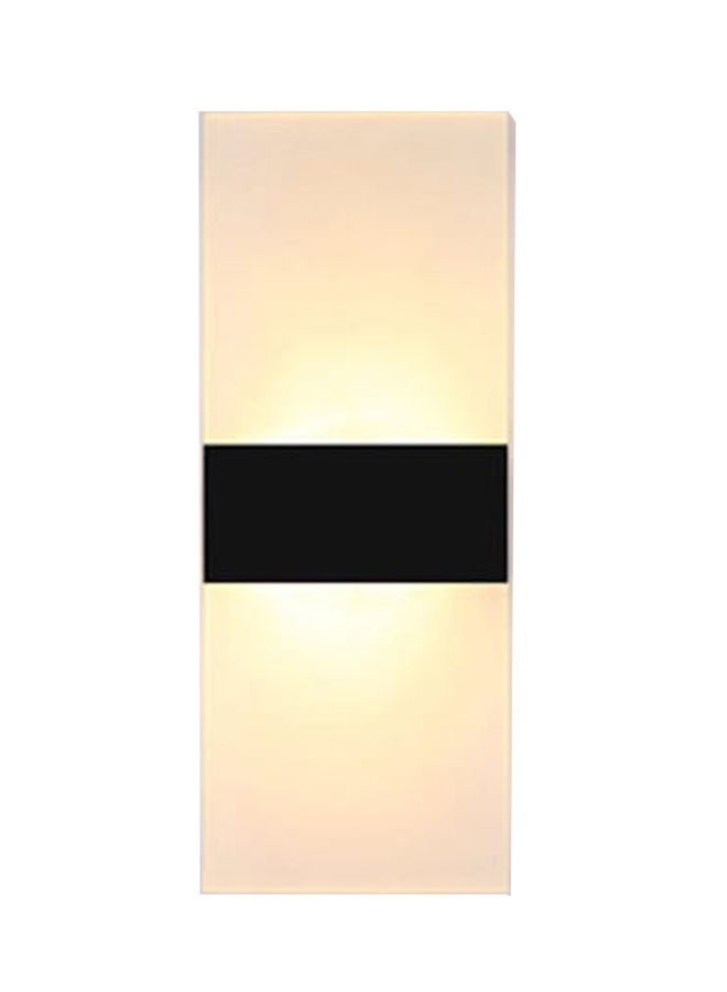 Y&D Modern Style LED Living Room Wall Light Beige/Black 29 x 11cm  - Image 1