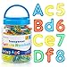Odoorgames 66 Pcs Translucent Letters and Numbers Light Table Toys Manipulatives and Accessories for Enhanced Learning Fun - Image 2